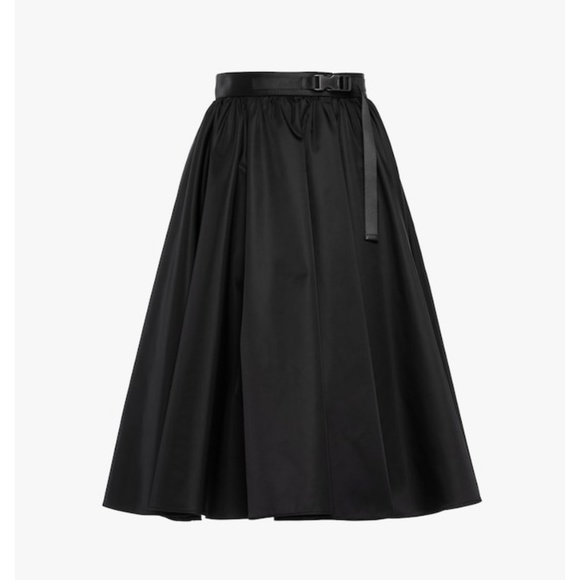 Prada Dresses & Skirts - Prada Re-Nylon Gabardine full skirt